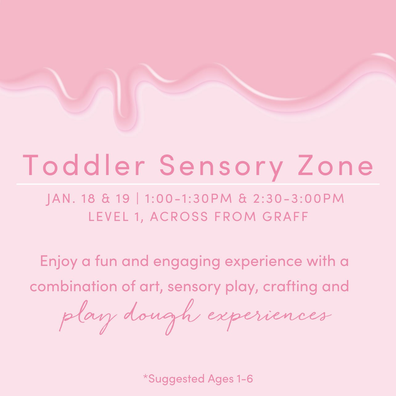 Toddler sensory zone