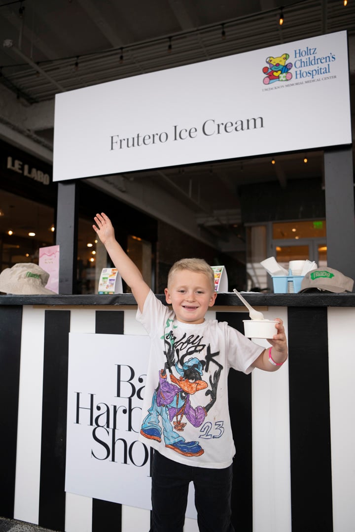 Bal Harbour Shops hosts the 7th annual Ice Cream We Love event benefiting Holtz Children’s Hospital