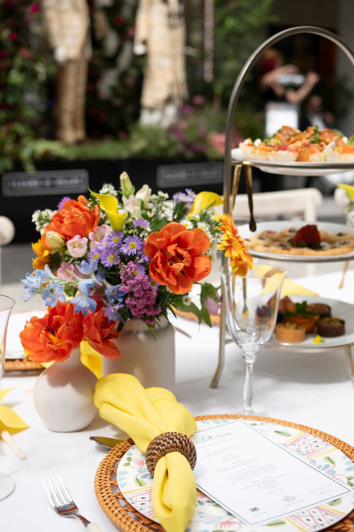 Bal Harbour Shops Garden Party in celebration of the global launch of Fleurs de Villes Downton Abbey, hosted with Gigi Whitman