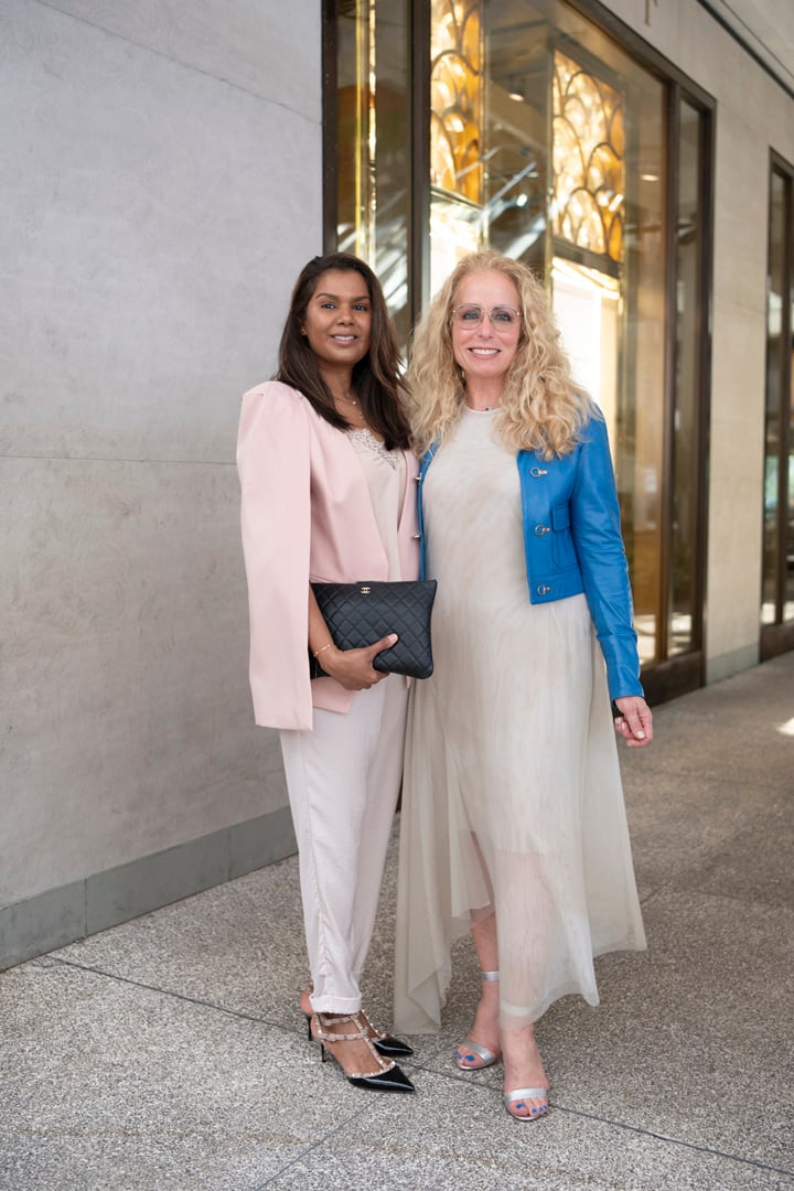 Amrika Charran & Deborah Frank