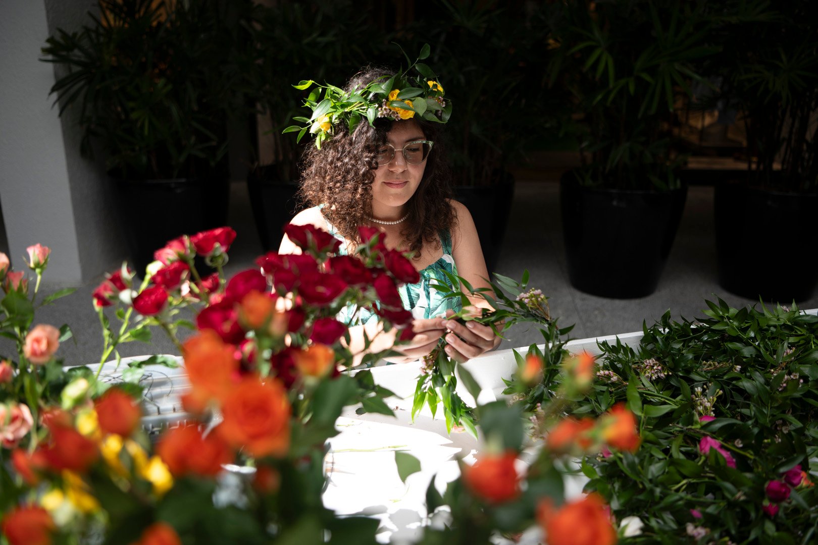 Bal Harbour Shops Garden Party in celebration of the global launch of Fleurs de Villes Downton Abbey, hosted with Gigi Whitman