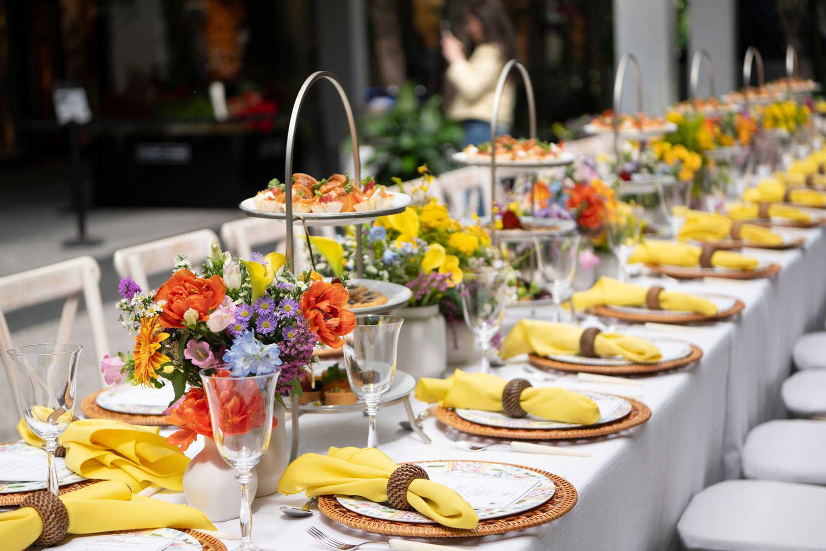 Bal Harbour Shops Garden Party in celebration of the global launch of Fleurs de Villes Downton Abbey, hosted with Gigi Whitman