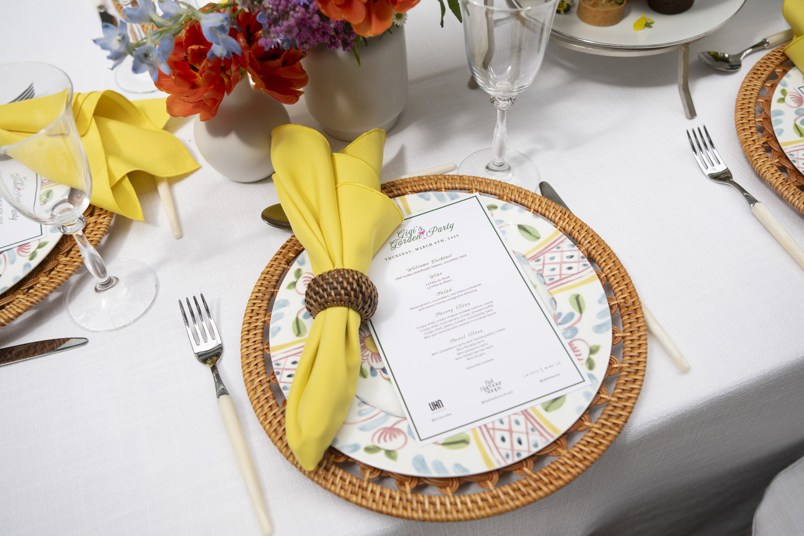 Bal Harbour Shops Garden Party in celebration of the global launch of Fleurs de Villes Downton Abbey, hosted with Gigi Whitman