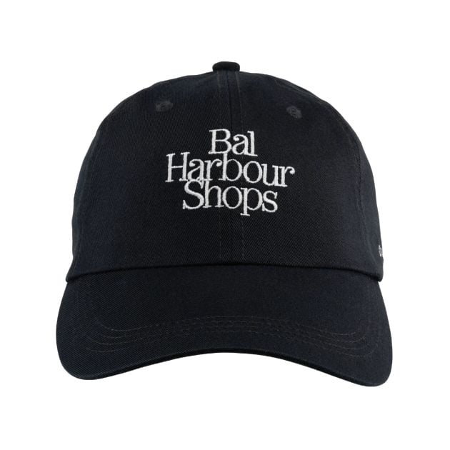 Bal Harbour Shops branded black baseball cap