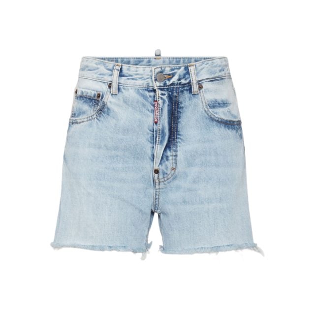 DSquared2 blue denim shorts