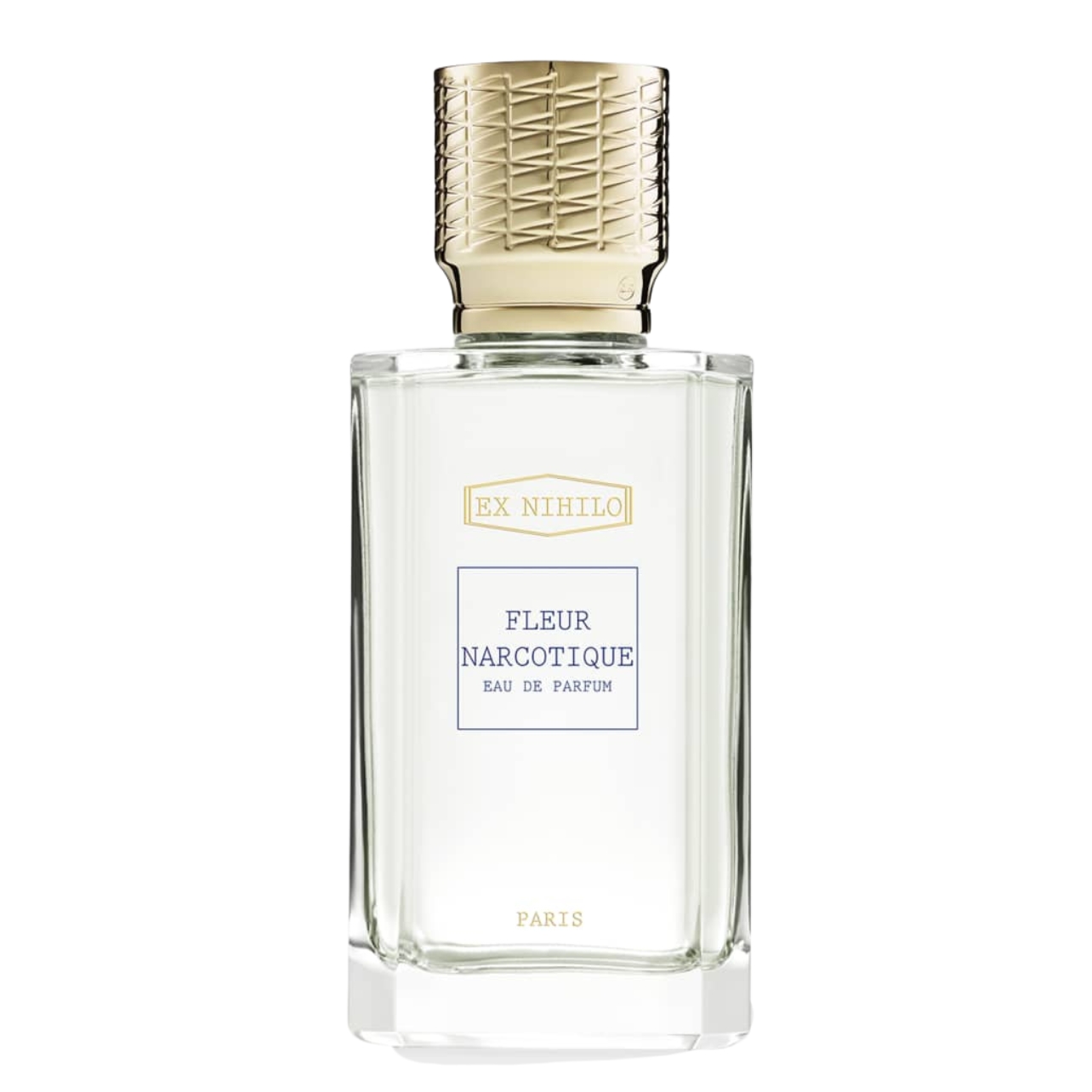 Ex Nihilo perfume bottle labeled fleur narcotique eau de parfum from paris