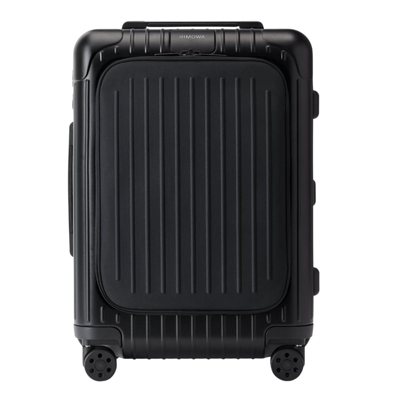 Rimowa black cabin suitcase