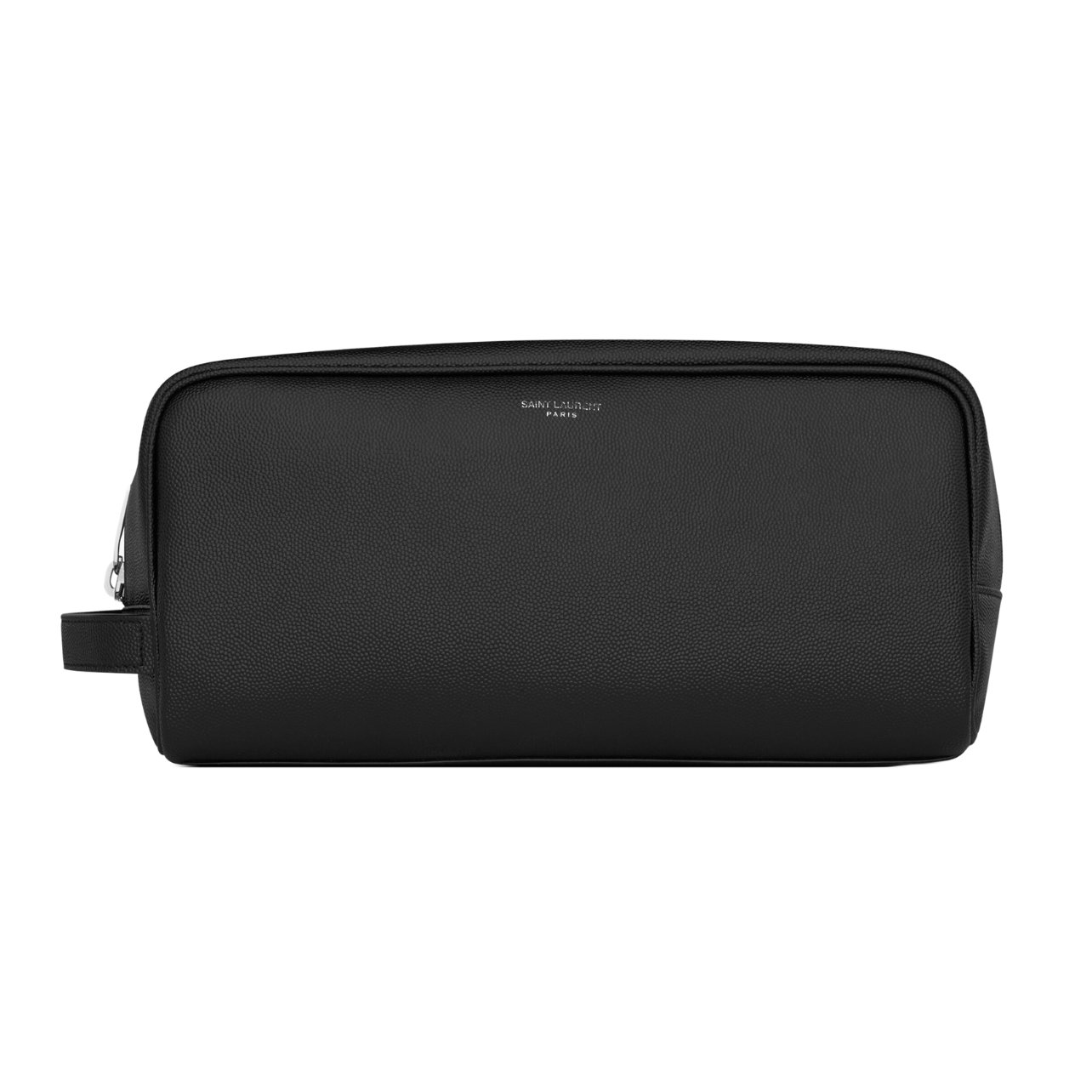 Saint Laurent black grooming case in leather