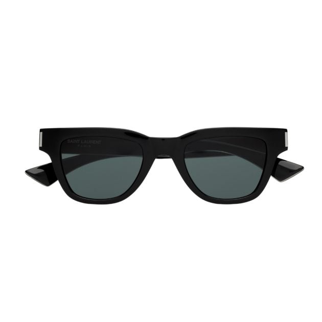 Saint Laurent black and chrome sunglasses