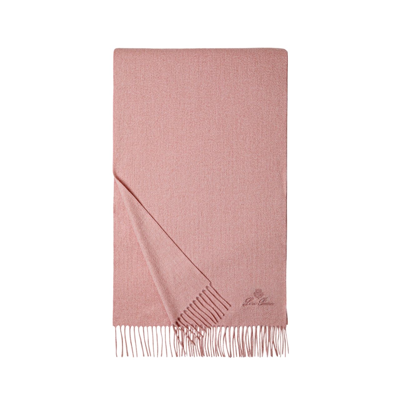 Loro Piana pink cashmere scarf