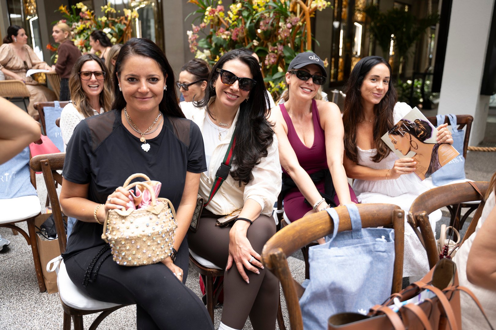 Dana Richards, Sharon Lewen, Samantha Scharf & Tami Wilkes