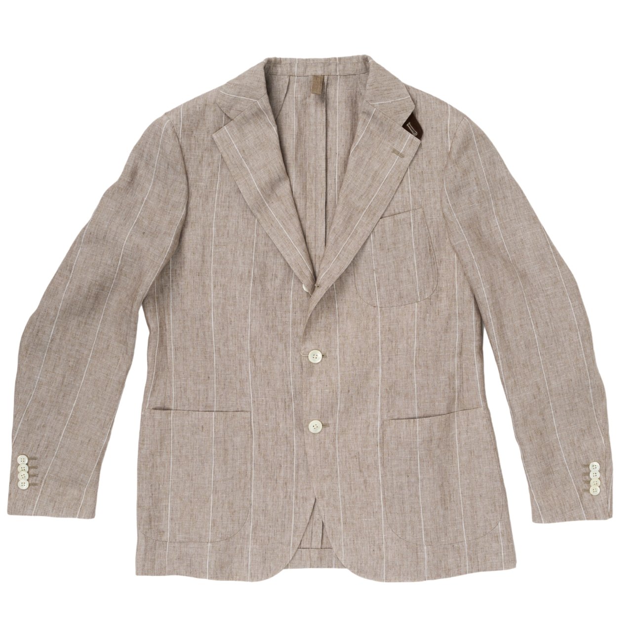 Cremieux nude striped blazer