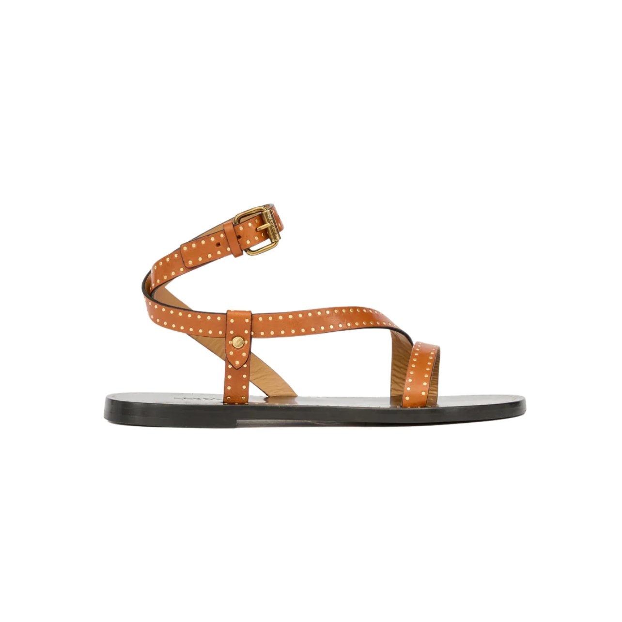 Isabel Marant gold studded leather sandals