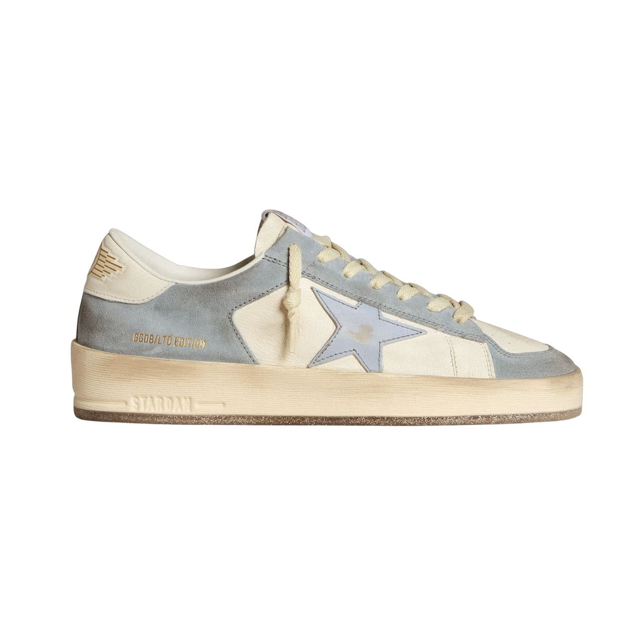 Golden Goose stardan LTD sneakers with a blue star in the side