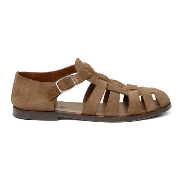 Loro Piana brown sandals