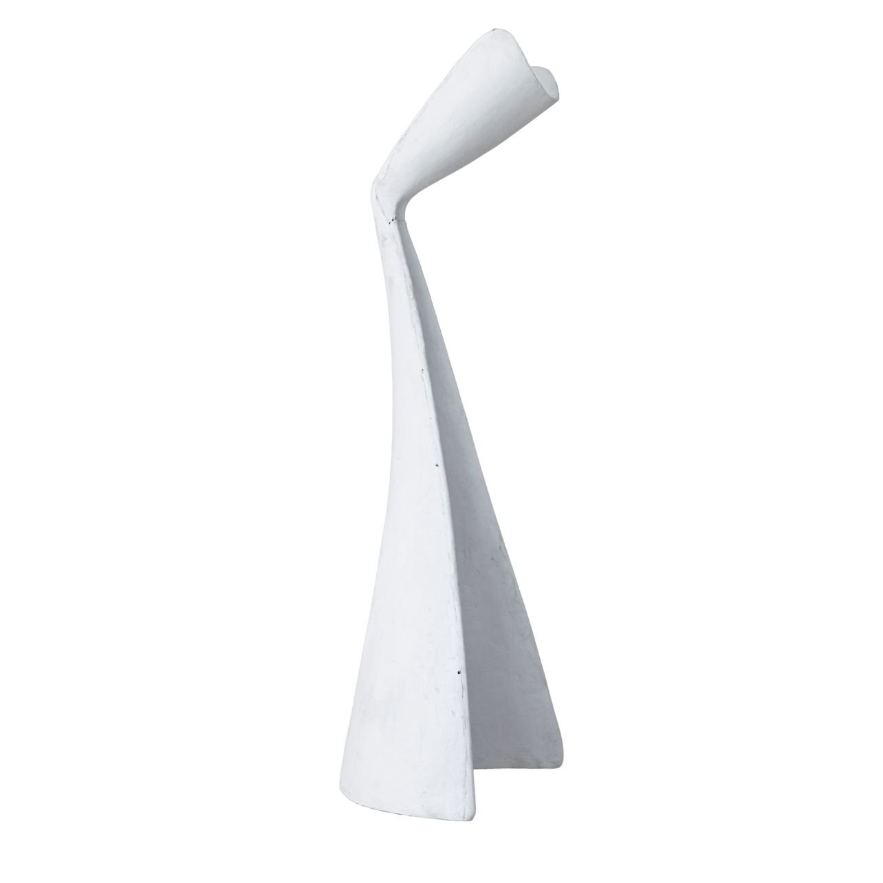white floor lamp