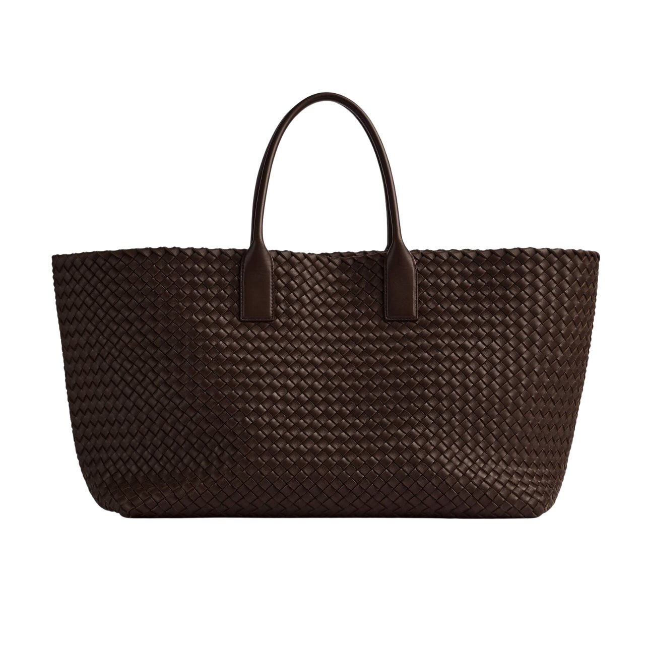 Bottega Veneta large brown woven purse