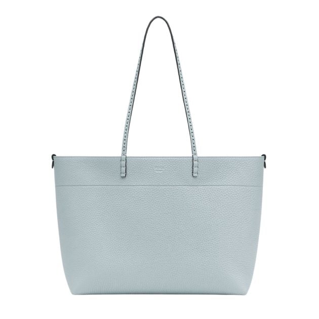 Fendi light blue medium roll tote