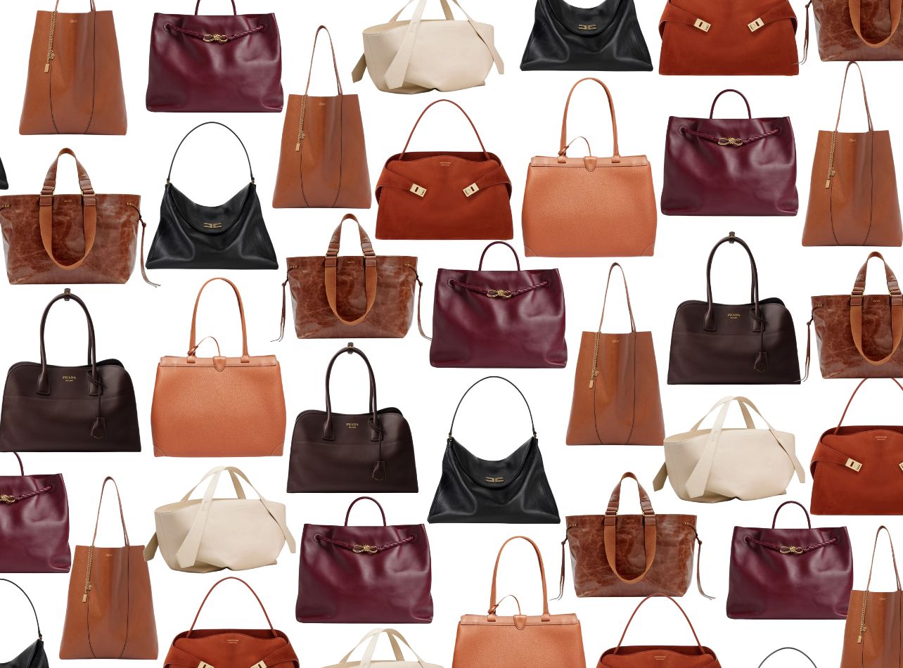 Collage of tote bags