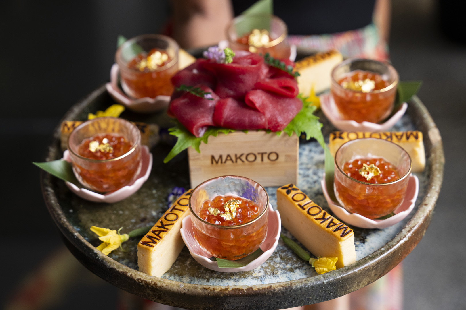 Guests enjoyed offerings from Makoto