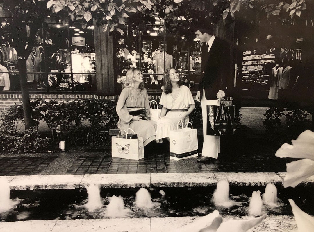 Bal Harbour Shops, C. 1970. Image courtesy of Bal Harbour Shops Archive Collection.
