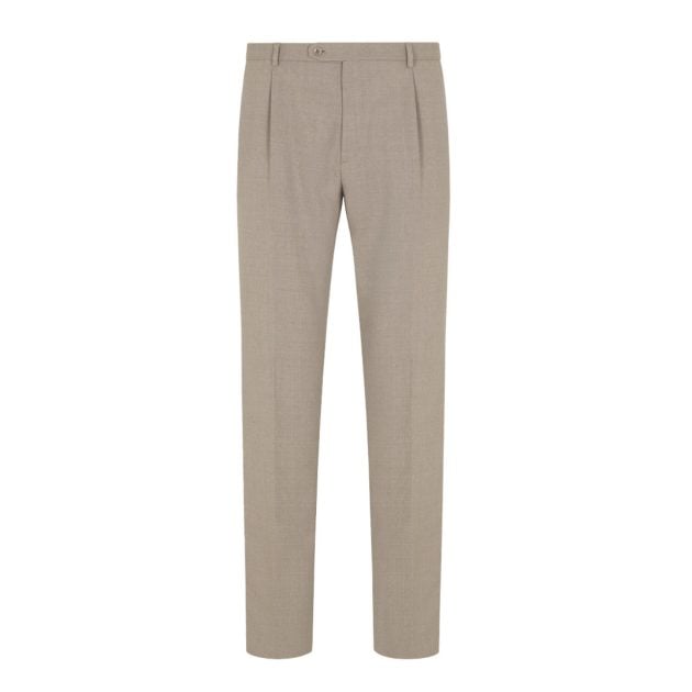 Brioni tan wool pants