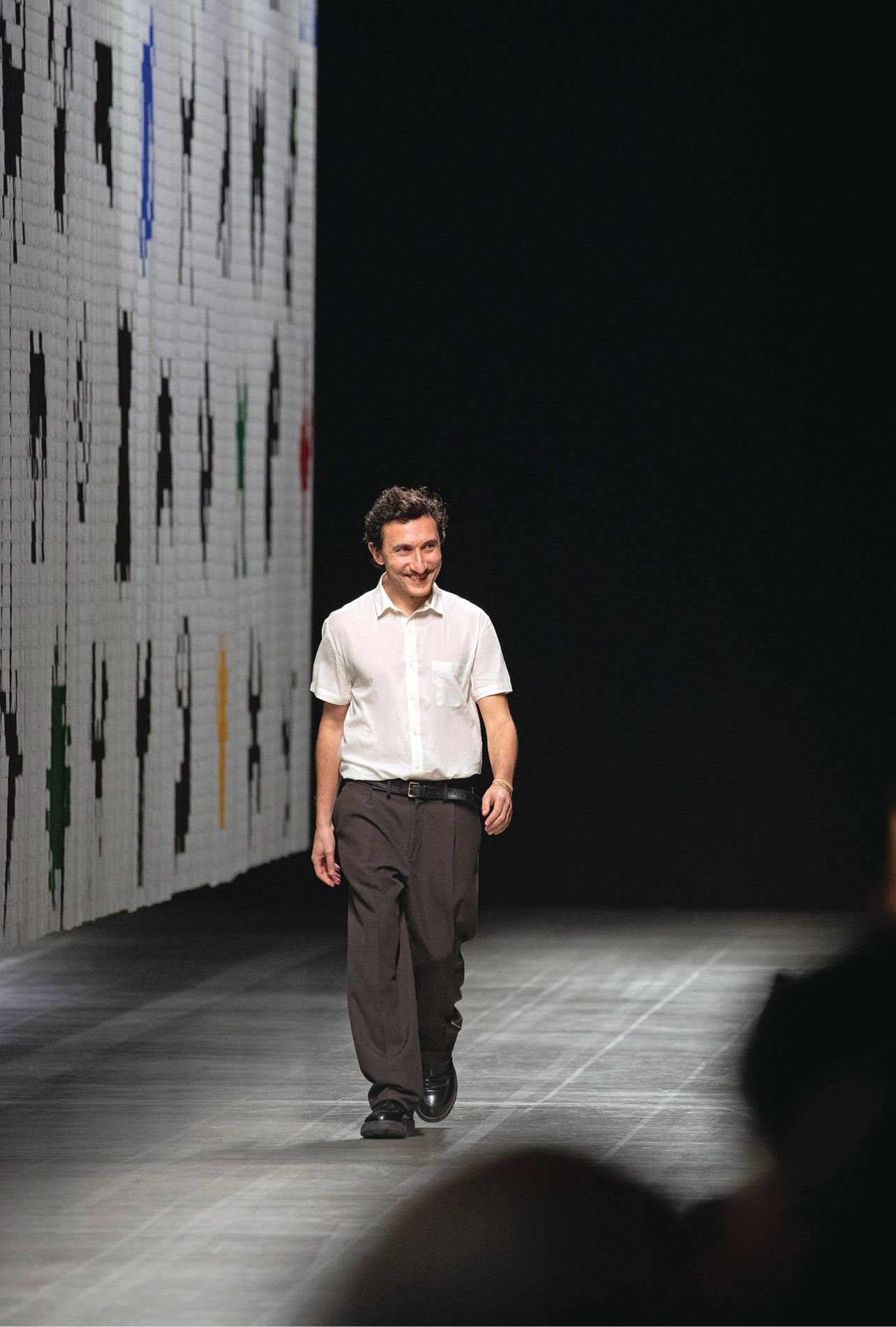Etro Creative Director Marco de Vincenzo on runway