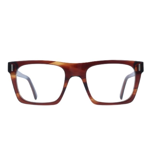 Ferragamo brown frame glasses
