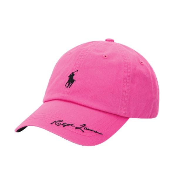 Ralph Lauren pink baseball cap