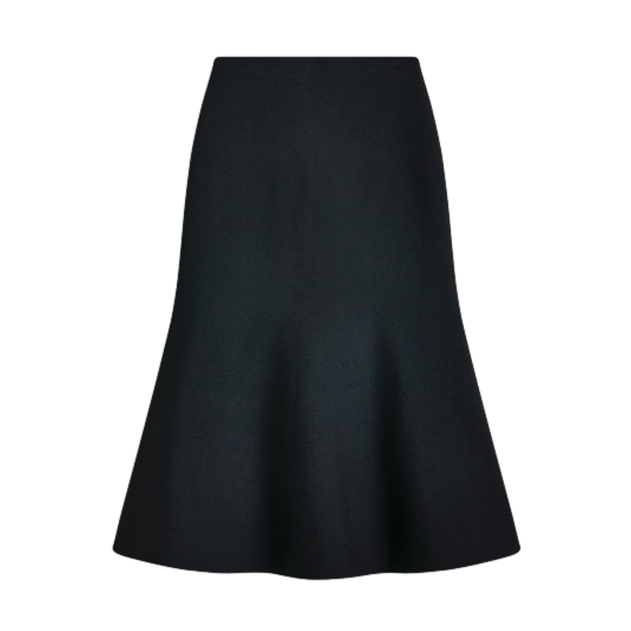 Scanlan Theodore black midi skirt