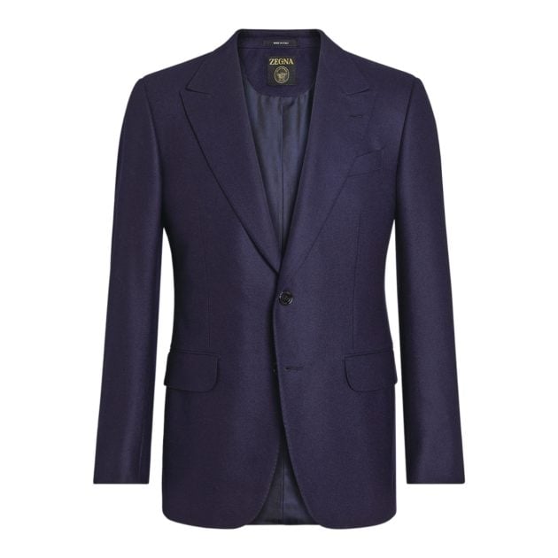 Zegna navy blazer