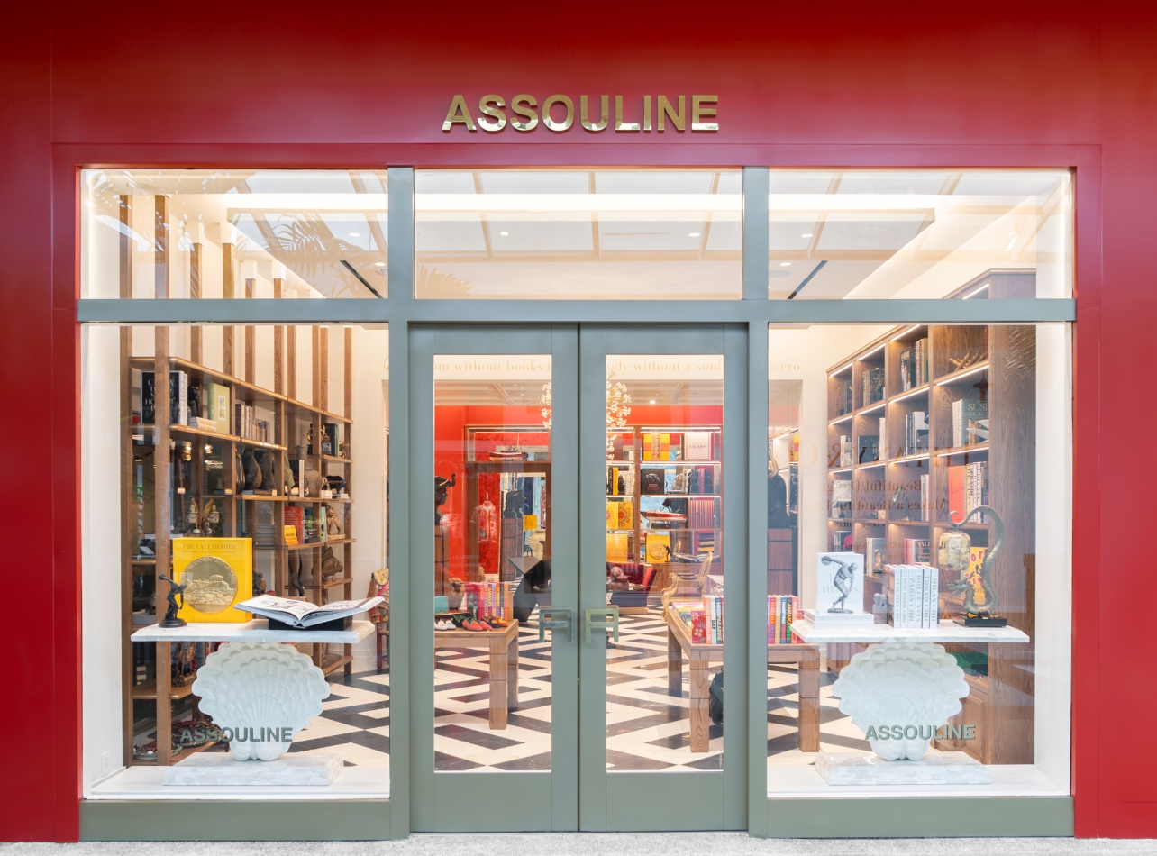 Exterior of Assouline boutique