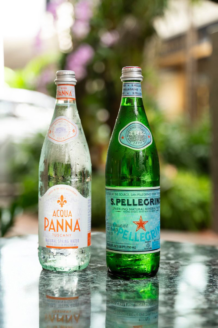 Guests enjoyed sips by San Pellegrino and Acqua Panna