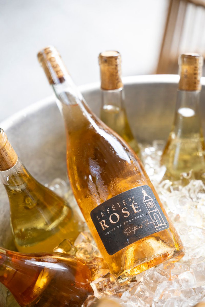 Guests enjoyed sips by La Fête Wine