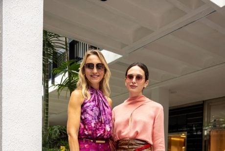 Kinga Lampert; Breast Cancer Research Foundation Chairwoman Emeritus and Sofia Tcherassi, Silvia Tcherassi Director of Ready-to-Wear