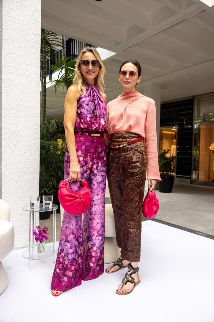 Kinga Lampert; Breast Cancer Research Foundation Chairwoman Emeritus and Sofia Tcherassi, Silvia Tcherassi Director of Ready-to-Wear