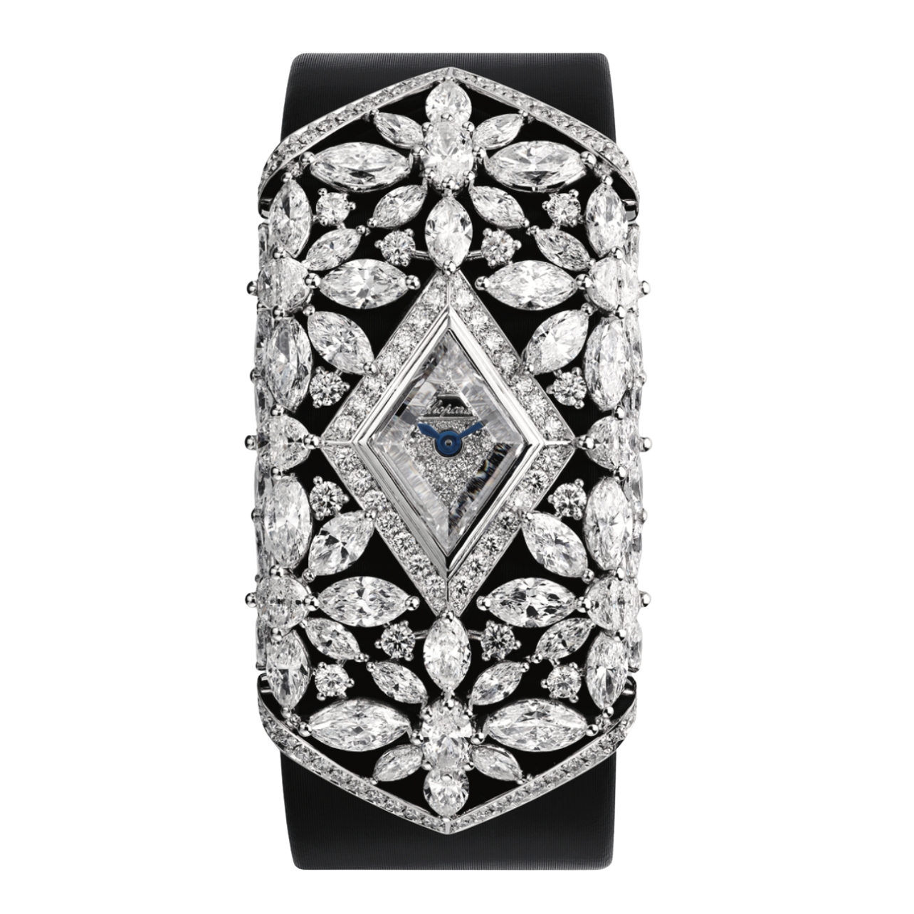 Chopard black dimaond watch