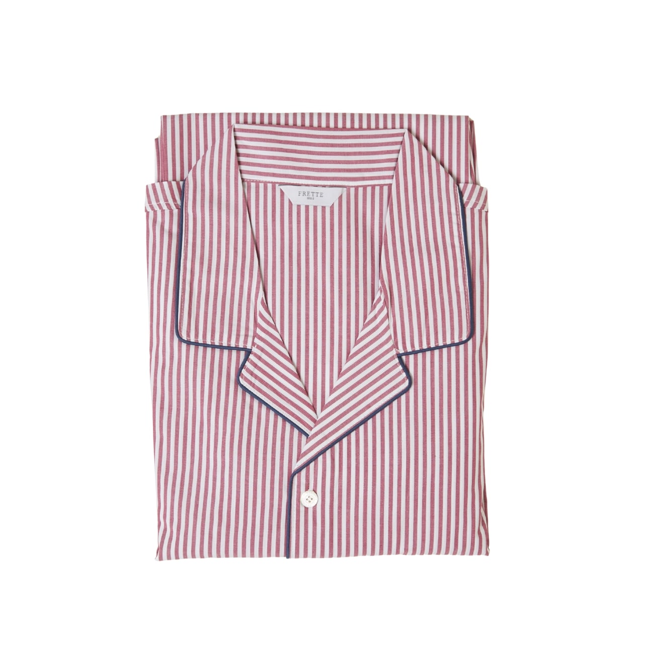 Frette cotton pinstripe pajamas