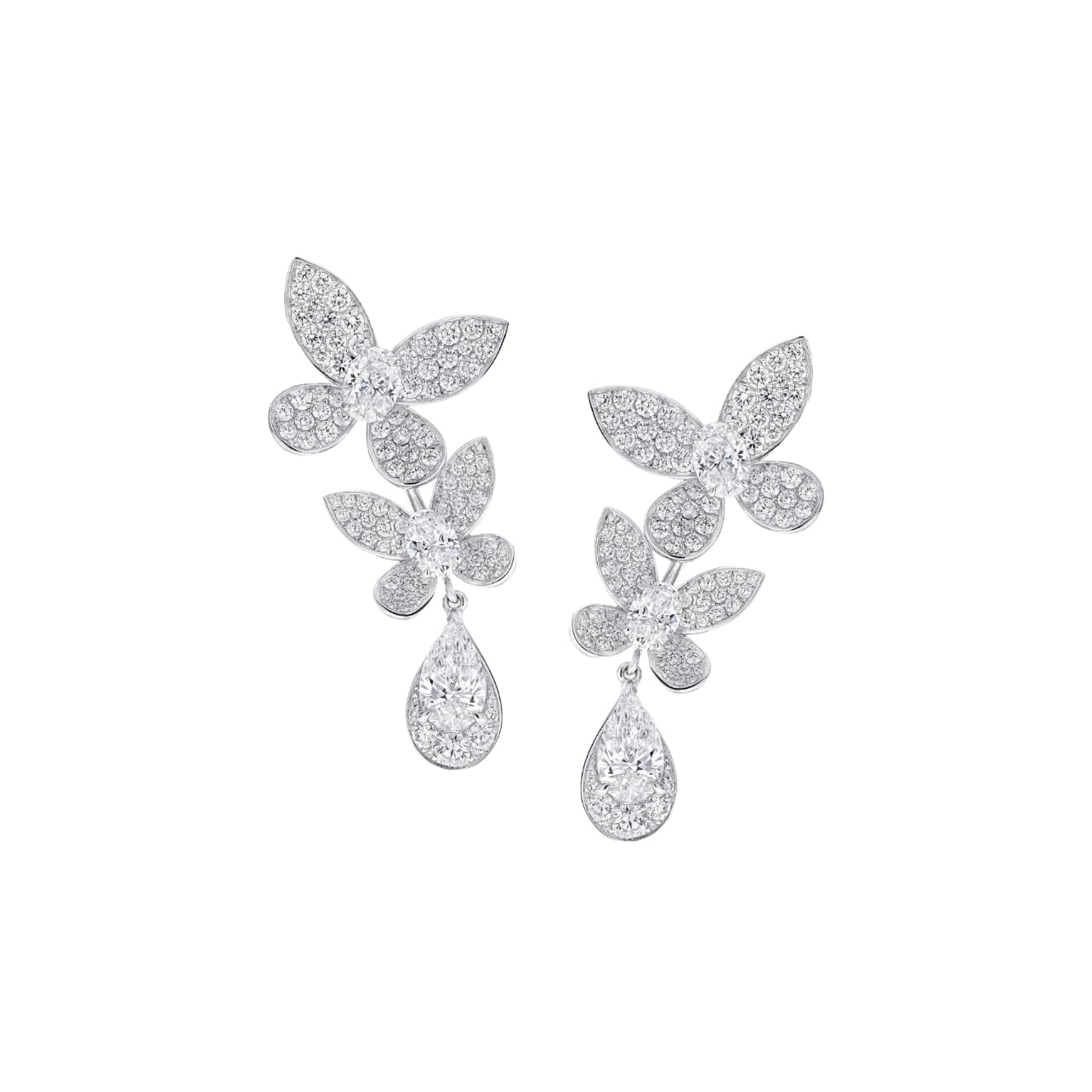 Graff Butterfly Diamond Earrings