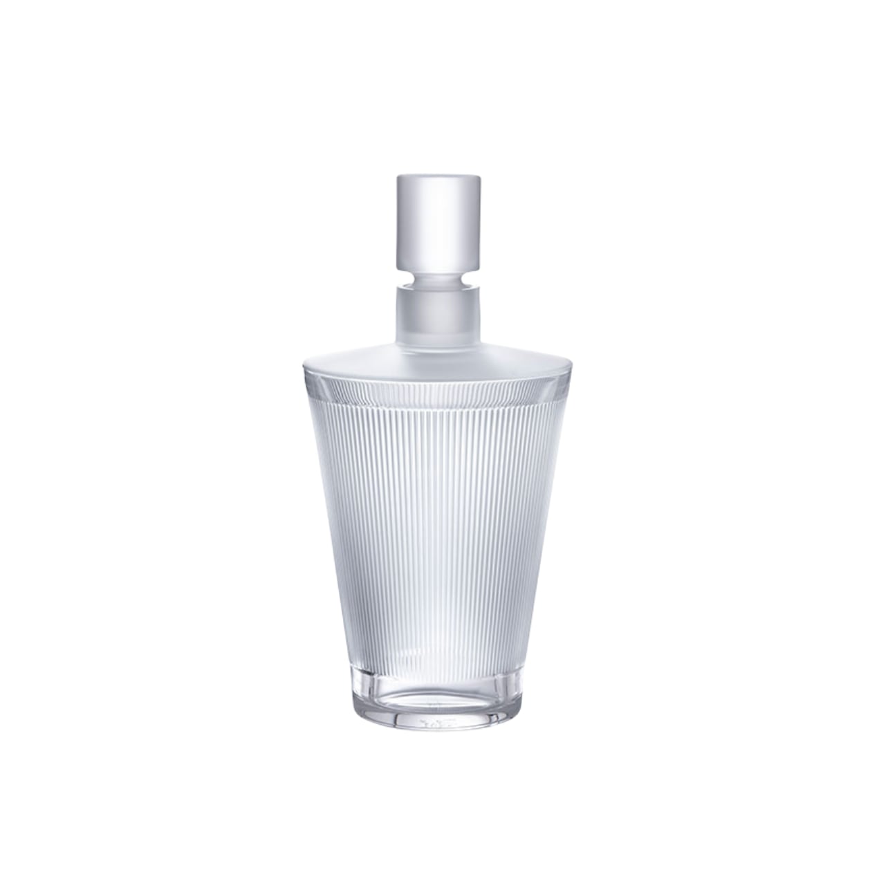 Lalique clear crystal decanter