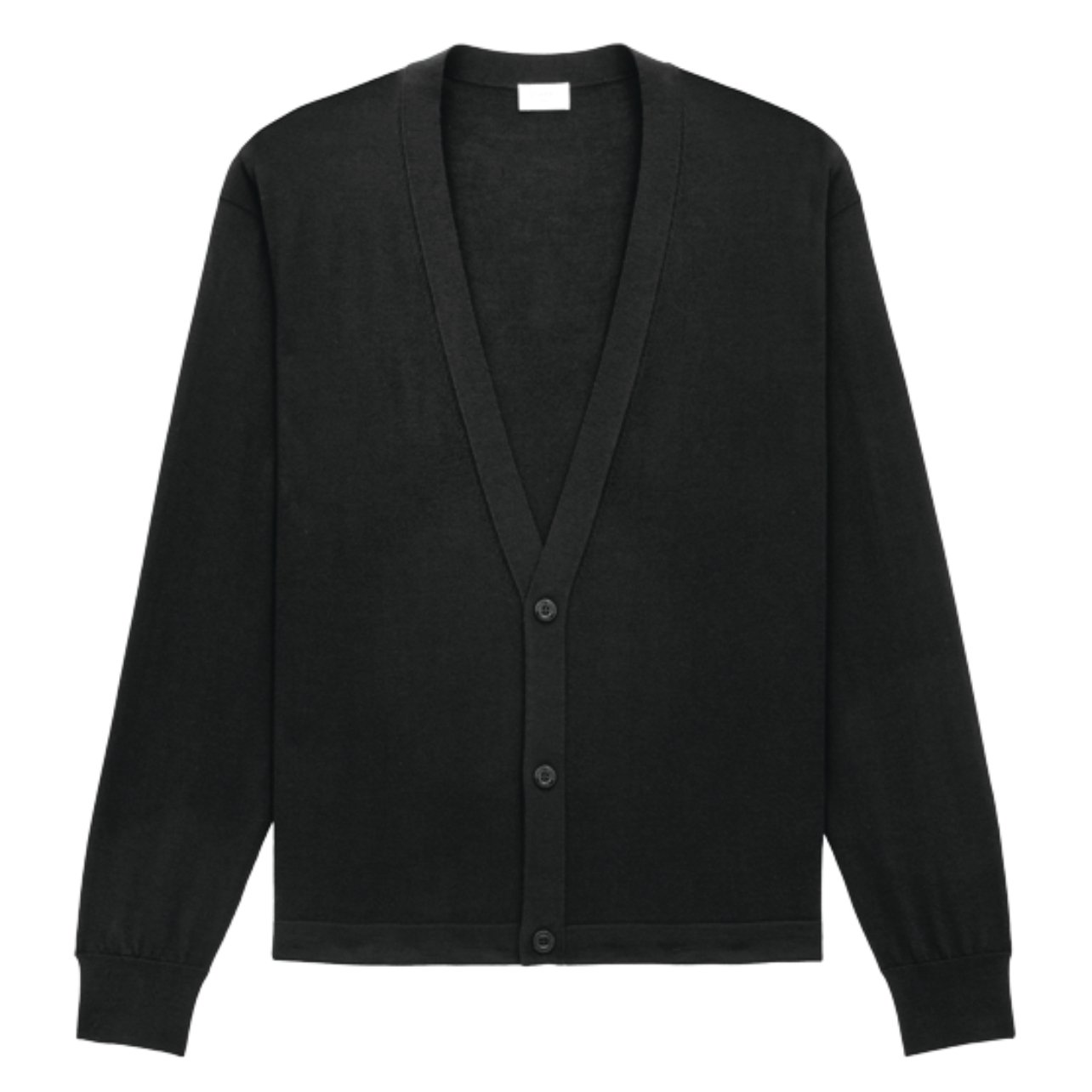 Saint Laurent by Anthony Vaccarello black cardigan