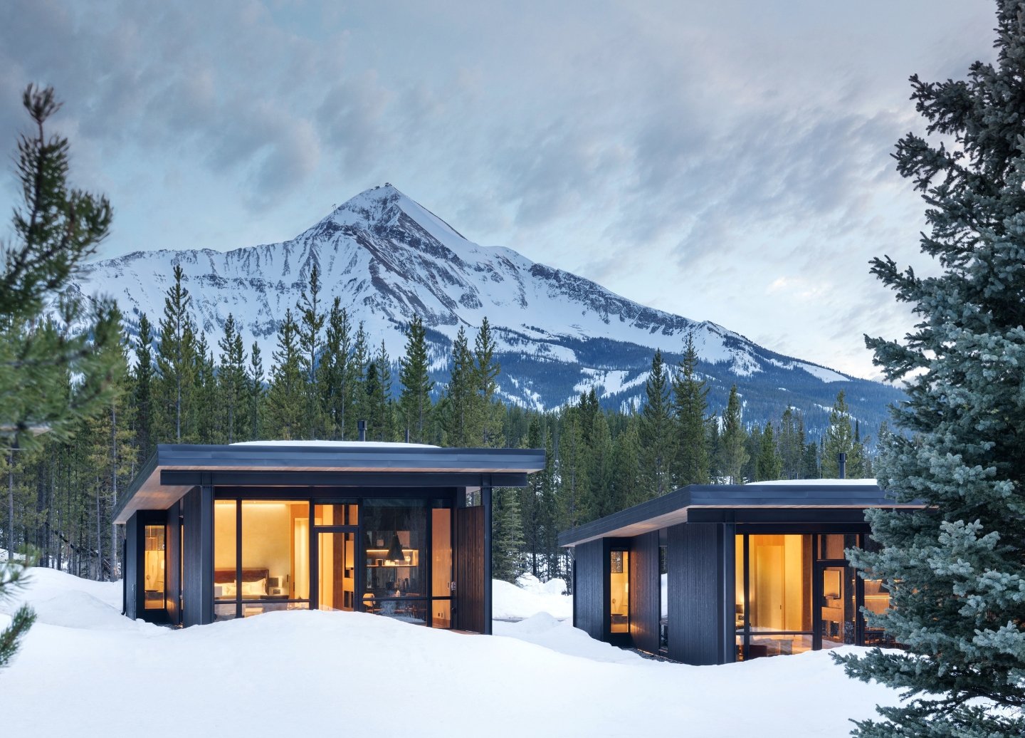 Stylish New Ski Lodges