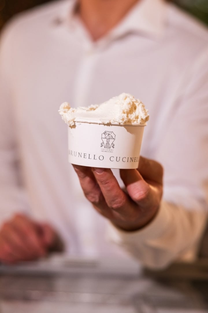 Brunello Cucinelli Gelato Cart
