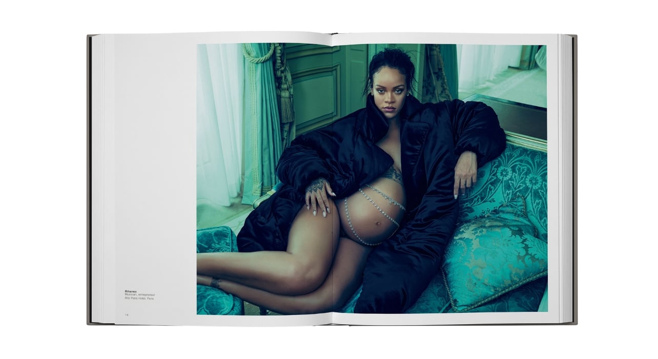 “Women 2025 Edition” by Annie Leibovitz, Phaidon Press book spread