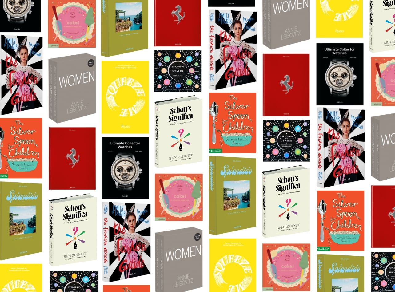 A collage of book covers