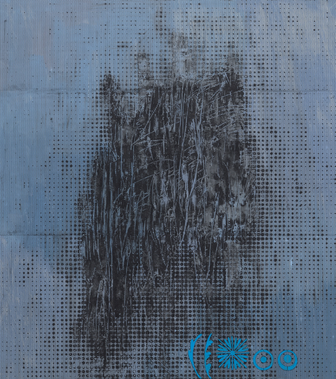 Blue Abstract Painting