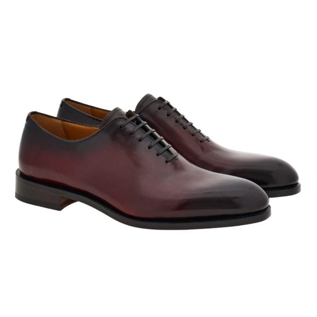Ferragamo brown oxford shoe