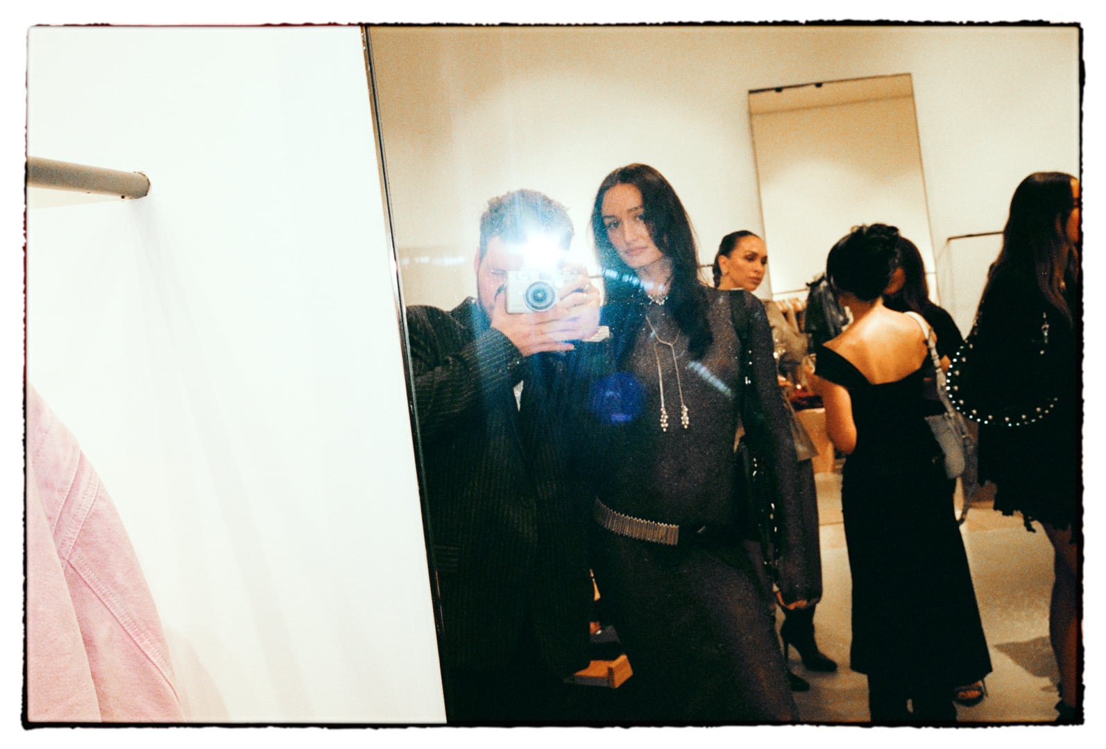 AJ Woomer and Paulina Le╠üa Rose