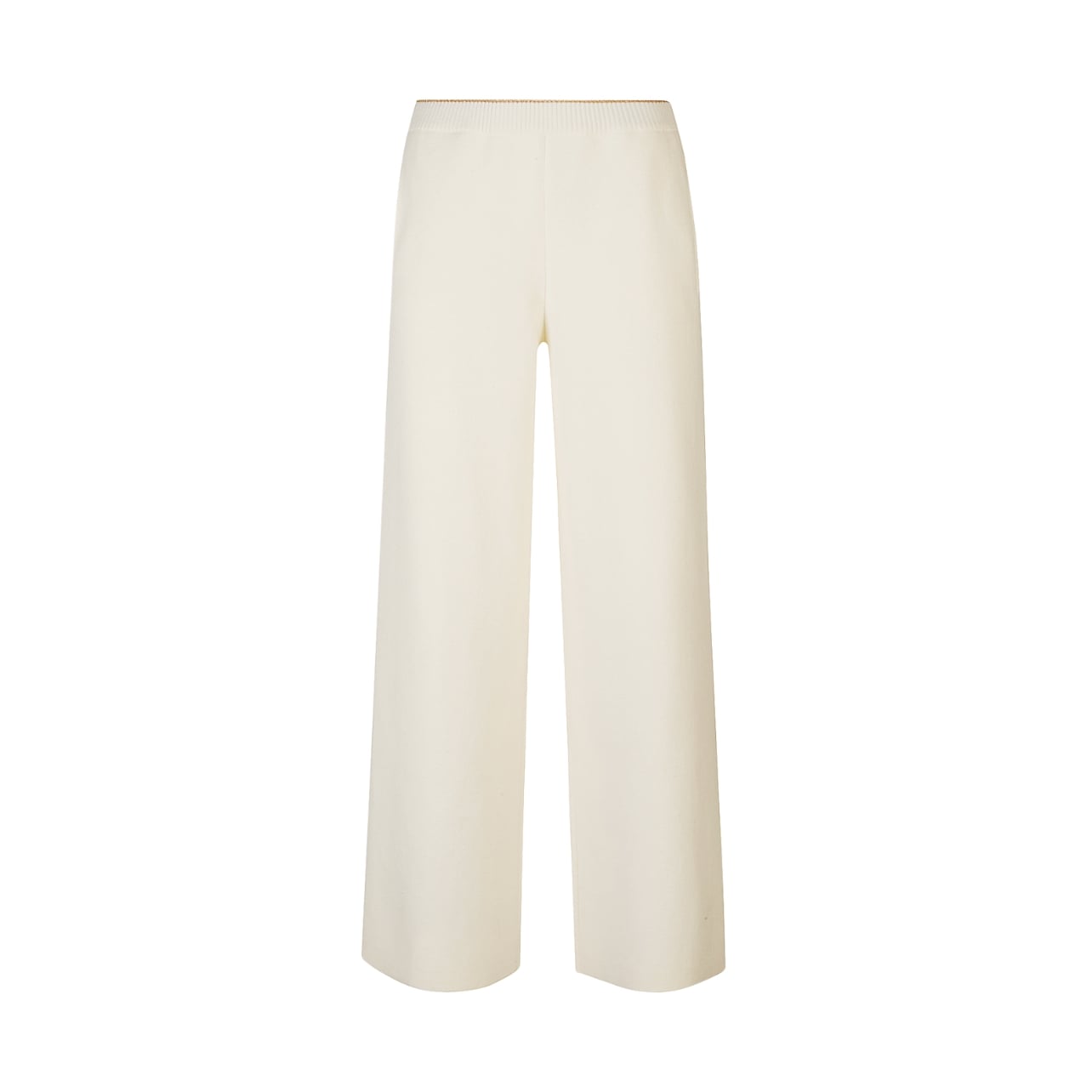 Eleventy white flared trousers
