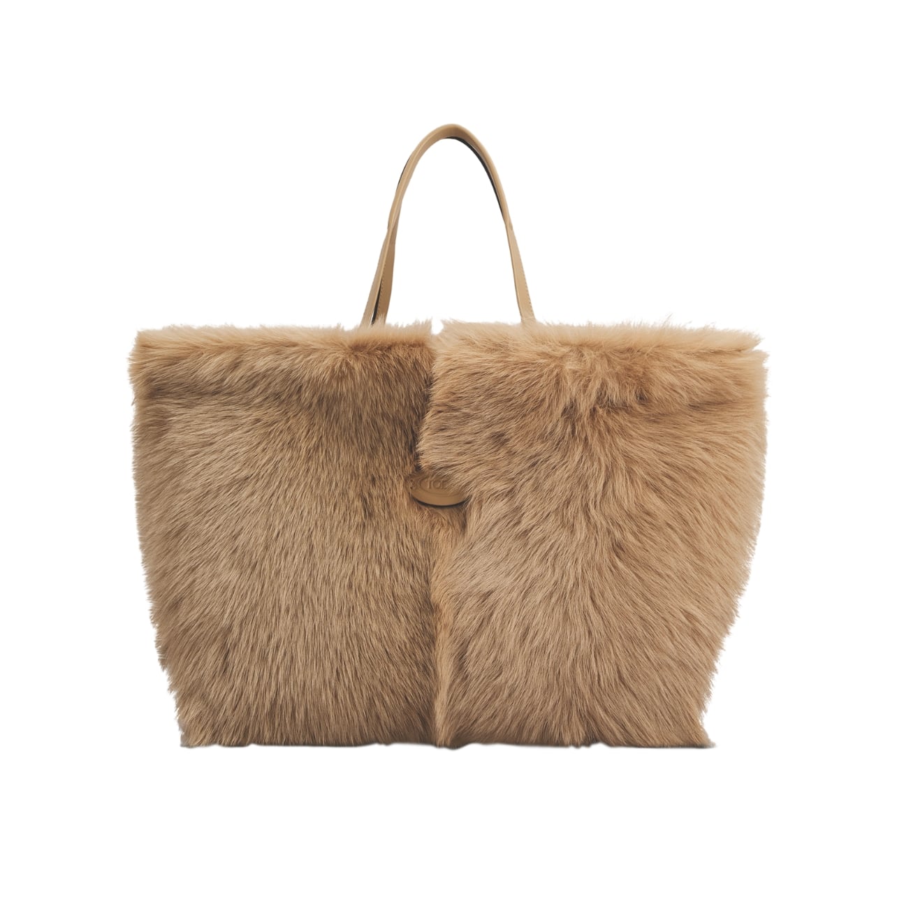 Tod’s tan fur bag